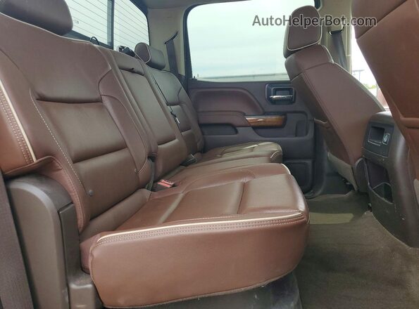 3GCUKTEC3HG473513 2017 CHEVROLET SILVERADO White უკანა სავარძლების ხედი