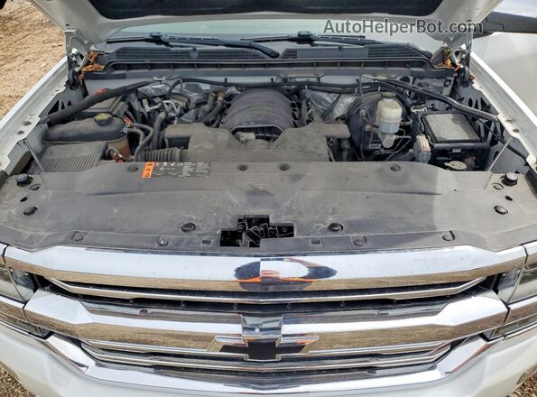 3GCUKTEC3HG473513 2017 CHEVROLET SILVERADO White უკანა სალონის ხედი