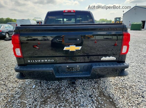 3GCUKTEC4GG236382 2016 CHEVROLET SILVERADO Black Вид ззаду