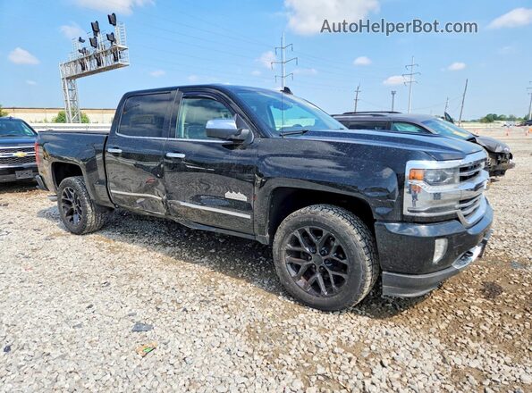 3GCUKTEC4GG236382 2016 CHEVROLET SILVERADO Black Передня права чверть