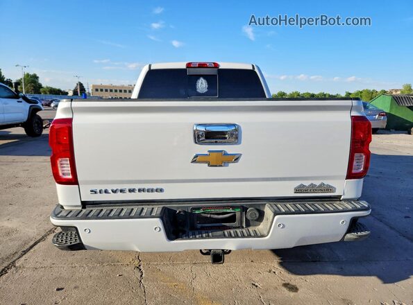 3GCUKTEC5GG281069 2016 CHEVROLET SILVERADO White Հետևի տեսք