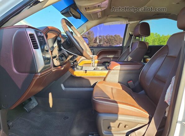 3GCUKTEC5GG281069 2016 CHEVROLET SILVERADO White Սալոնի դիմացի տեսք