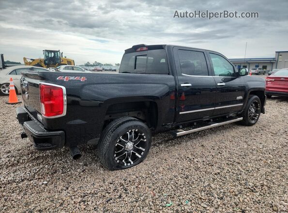 3GCUKTEC6HG258708 2017 CHEVROLET SILVERADO Черный Задняя правая четверть