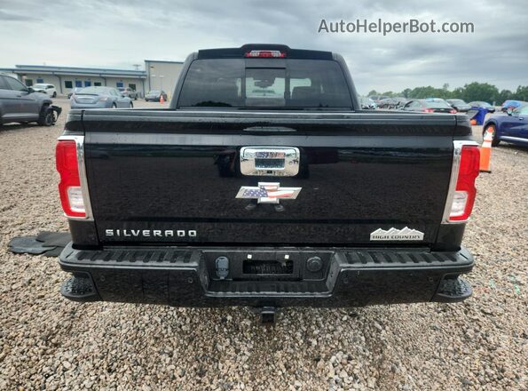 3GCUKTEC6HG258708 2017 CHEVROLET SILVERADO Черный Вид сзади