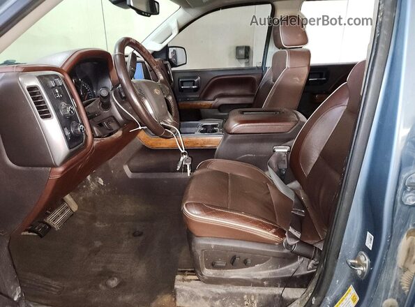 3GCUKTEJ1GG193473 2016 CHEVROLET SILVERADO Gray Front interior view