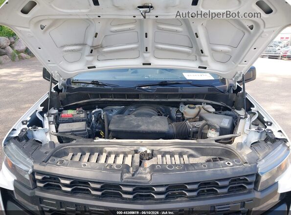3GCUYAEF2MG339311 2021 CHEVROLET SILVERADO White Вид ззаду