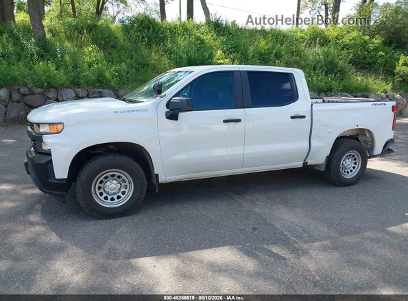 3GCUYAEF2MG339311 2021 CHEVROLET SILVERADO White Вид спереду