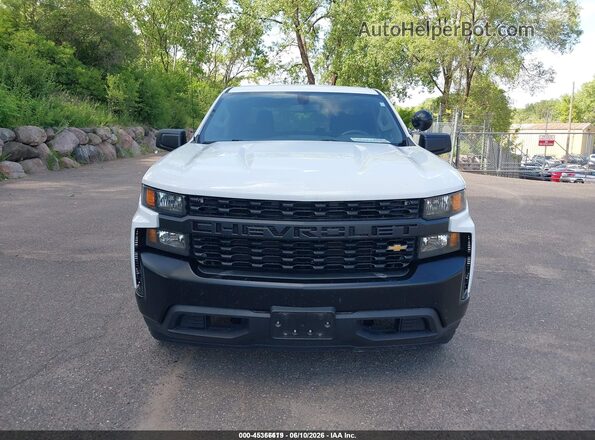 3GCUYAEF2MG339311 2021 CHEVROLET SILVERADO White Вид задньої частини салону