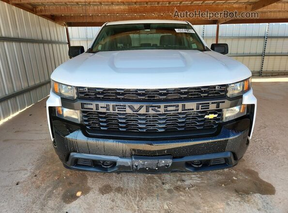 3GCUYAEF3LG233917 2020 CHEVROLET SILVERADO White წინა ხედი