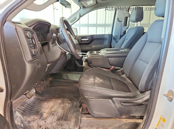 3GCUYAEF3LG233917 2020 CHEVROLET SILVERADO White წინა სალონის ხედი