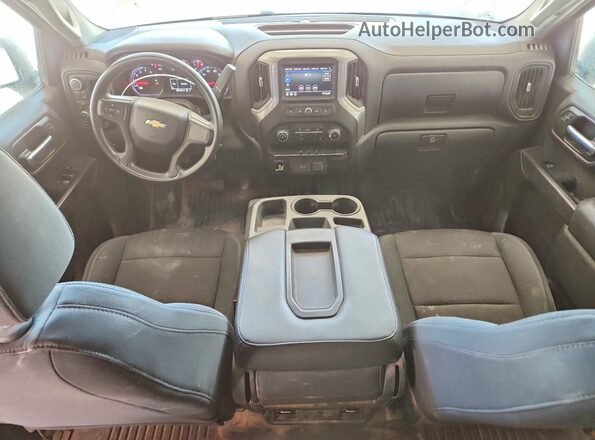 3GCUYAEF3LG233917 2020 CHEVROLET SILVERADO White წინა პანელის ხედი