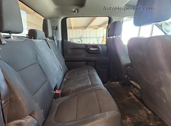 3GCUYAEF3LG233917 2020 CHEVROLET SILVERADO White უკანა სავარძლების ხედი