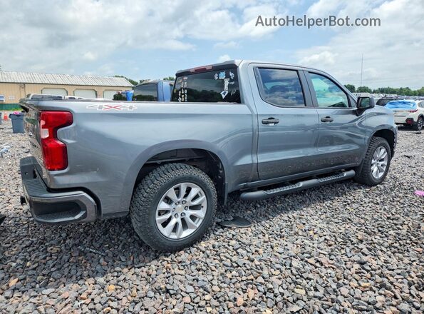 3GCUYBEF1MG140885 2021 CHEVROLET SILVERADO Серый Задняя правая четверть