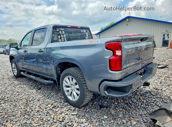 3GCUYBEF1MG140885 2021 CHEVROLET SILVERADO Серый Задняя левая четверть