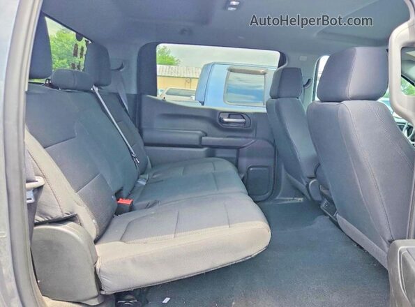 3GCUYBEF1MG140885 2021 CHEVROLET SILVERADO Серый Вид задних сидений