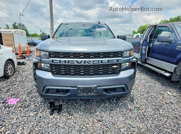 3GCUYBEF1MG140885 2021 CHEVROLET SILVERADO Серый Вид спереди