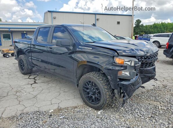 3GCUYBEF2MG147151 2021 CHEVROLET SILVERADO Black Front right
