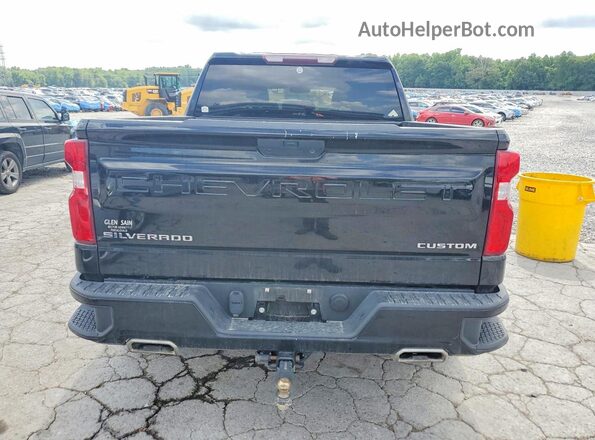 3GCUYBEF2MG147151 2021 CHEVROLET SILVERADO Black Rear view