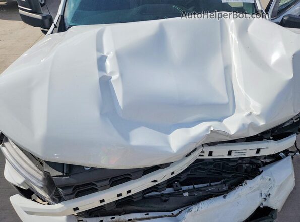 3GCUYBEF5MG323240 2021 CHEVROLET SILVERADO White Սալոնի հետևի տեսք