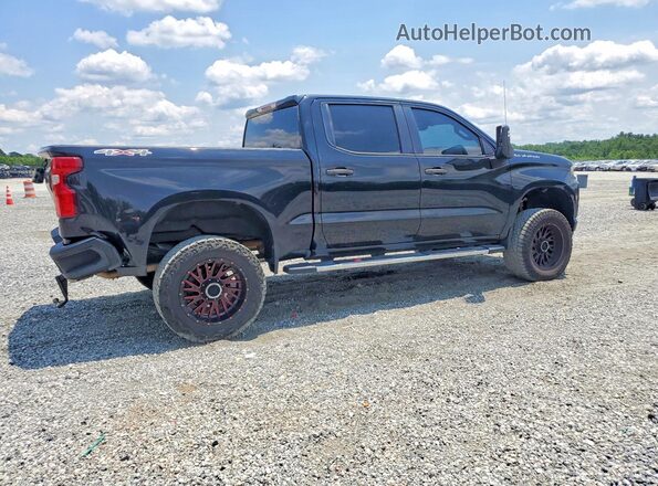 3GCUYBEF6KG700459 2019 CHEVROLET SILVERADO Black Задня права чверть