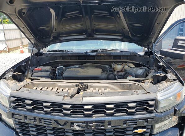 3GCUYBEF6KG700459 2019 CHEVROLET SILVERADO Black Вид задньої частини салону
