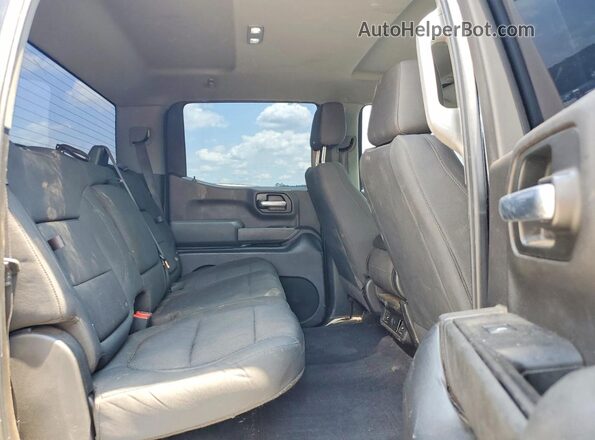 3GCUYBEF6KG700459 2019 CHEVROLET SILVERADO Black Вид задніх сидінь