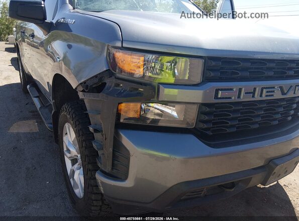 3GCUYBEF9LG171722 2020 CHEVROLET SILVERADO Gray Вид спереду