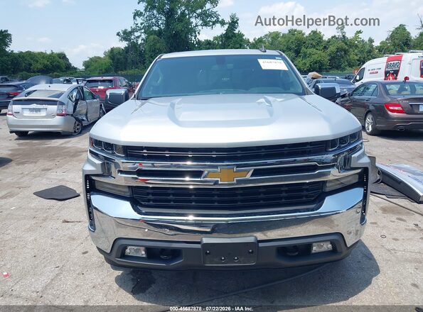 3GCUYDED0LG411198 2020 CHEVROLET SILVERADO Silver Rear interior view