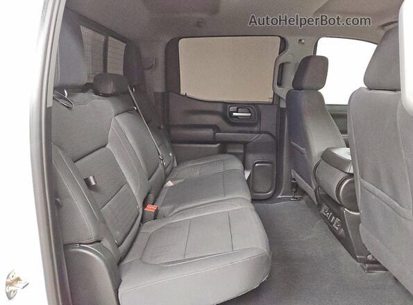 3GCUYDED0LG427112 2020 CHEVROLET SILVERADO Белый Вид задних сидений