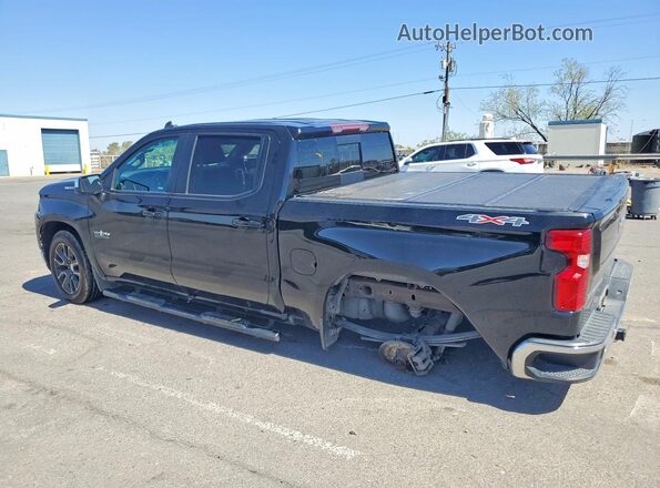 3GCUYDED0MG296894 2021 CHEVROLET SILVERADO Black Задня ліва чверть