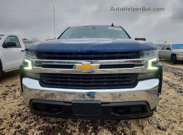 3GCUYDED1MG293261 2021 CHEVROLET SILVERADO Blue Դիմացի տեսք