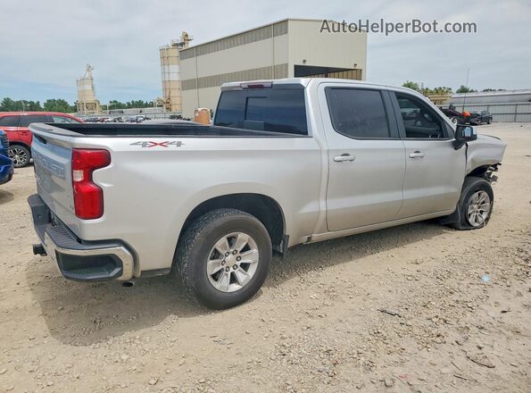 3GCUYDED2KG115873 2019 CHEVROLET SILVERADO Silver Trasero derecho