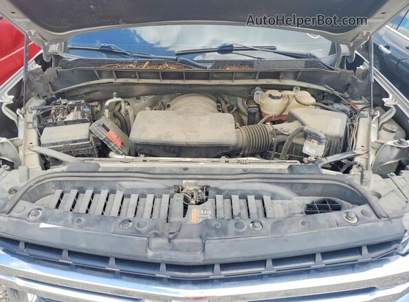 3GCUYDED2KG115873 2019 CHEVROLET SILVERADO Silver Vista interior trasera