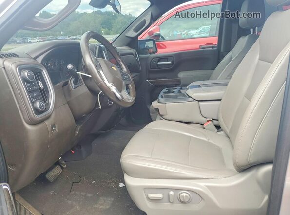 3GCUYDED2KG115873 2019 CHEVROLET SILVERADO Silver Vista interior delantera