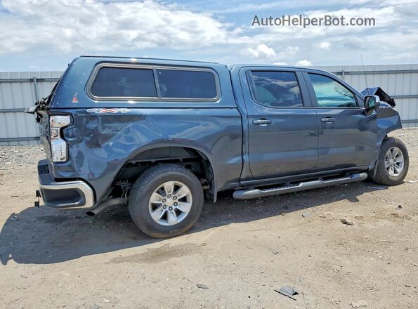3GCUYDED3LG368914 2020 CHEVROLET SILVERADO Blue უკანა მარჯვენა