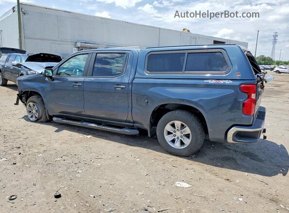 3GCUYDED3LG368914 2020 CHEVROLET SILVERADO Blue უკანა მარცხენა