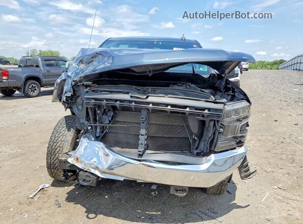3GCUYDED3LG368914 2020 CHEVROLET SILVERADO Blue წინა ხედი