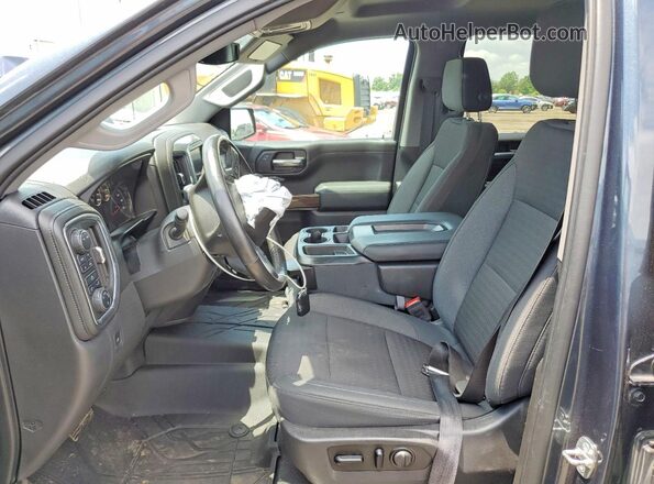 3GCUYDED3LG368914 2020 CHEVROLET SILVERADO Blue წინა სალონის ხედი