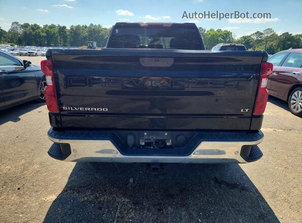 3GCUYDED4LG200876 2020 CHEVROLET SILVERADO Black Rear view