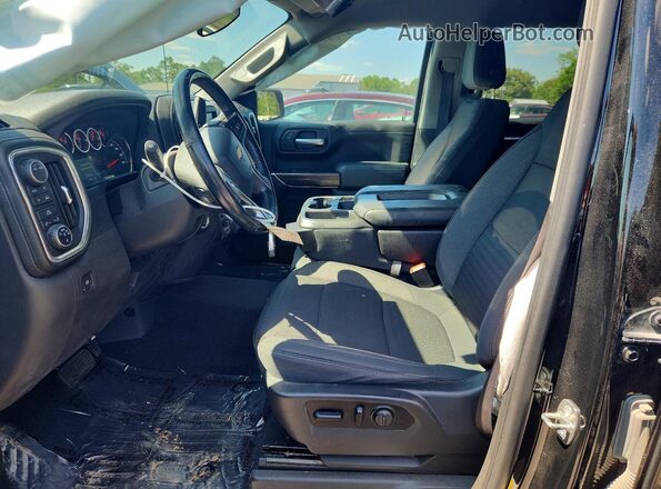 3GCUYDED4LG200876 2020 CHEVROLET SILVERADO Black Front interior view