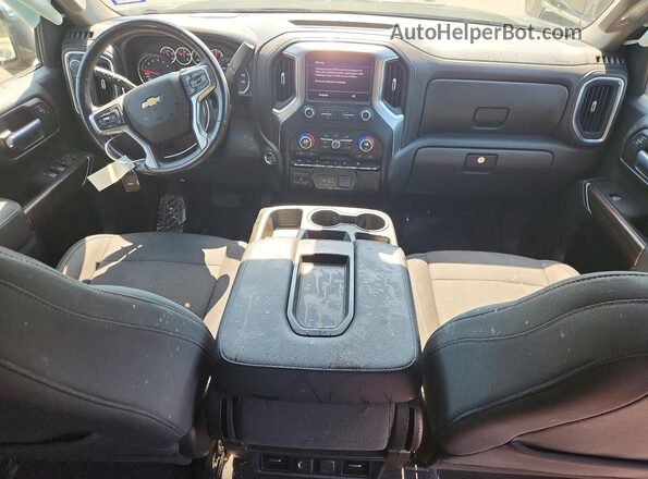 3GCUYDED4LG200876 2020 CHEVROLET SILVERADO Black Dashboard view