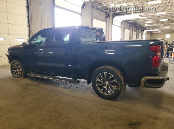 3GCUYDED4MG356997 2021 CHEVROLET SILVERADO Синий Задняя левая четверть