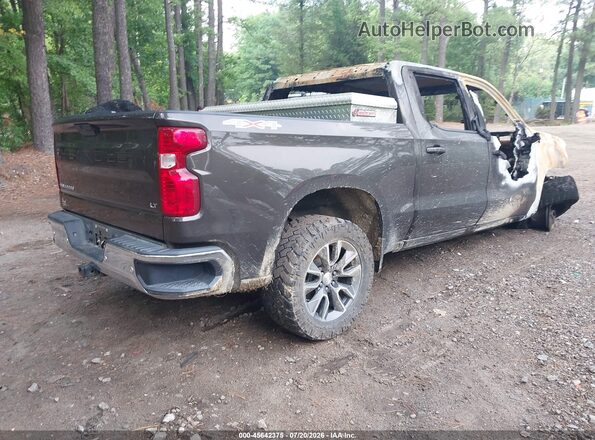 3GCUYDED4NG100022 2022 CHEVROLET SILVERADO Black Հետևի աջ