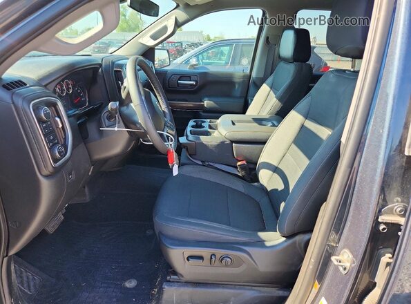 3GCUYDED6LG256141 2020 CHEVROLET SILVERADO Gray Widok wnętrza z przodu