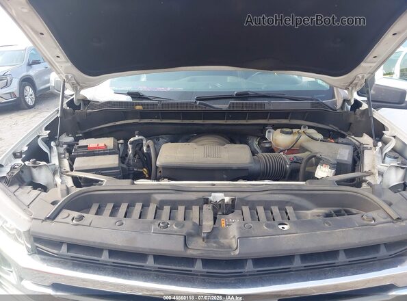 3GCUYDED6MG187694 2021 CHEVROLET SILVERADO White Widok z tyłu