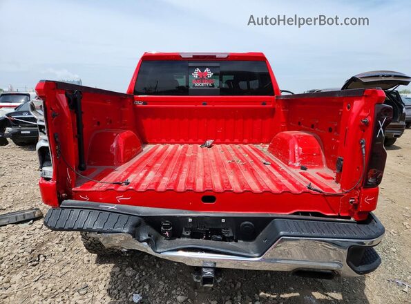 3GCUYDED6MG291652 2021 CHEVROLET SILVERADO Red Widok z tyłu