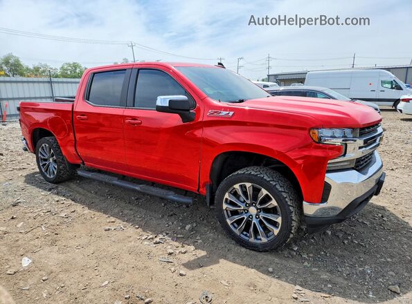 3GCUYDED6MG291652 2021 CHEVROLET SILVERADO Red Przód prawy