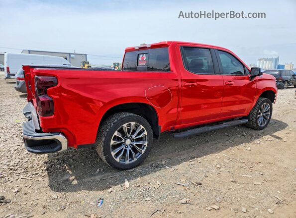 3GCUYDED6MG291652 2021 CHEVROLET SILVERADO Red Tył prawy