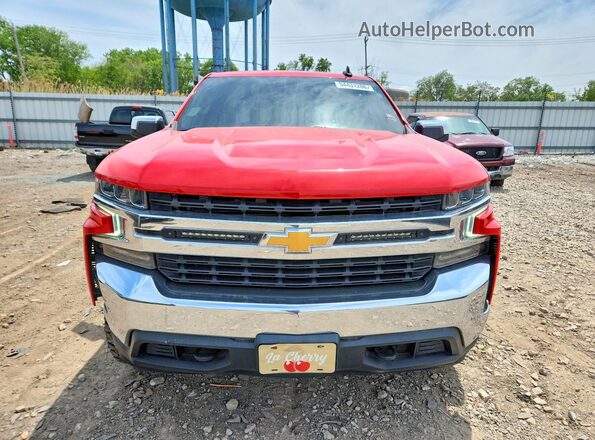3GCUYDED6MG291652 2021 CHEVROLET SILVERADO Red Widok z przodu