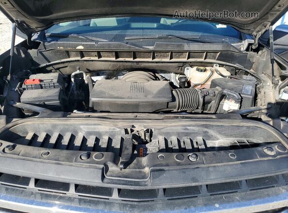 3GCUYDED7KG201079 2019 CHEVROLET SILVERADO Black უკანა სალონის ხედი